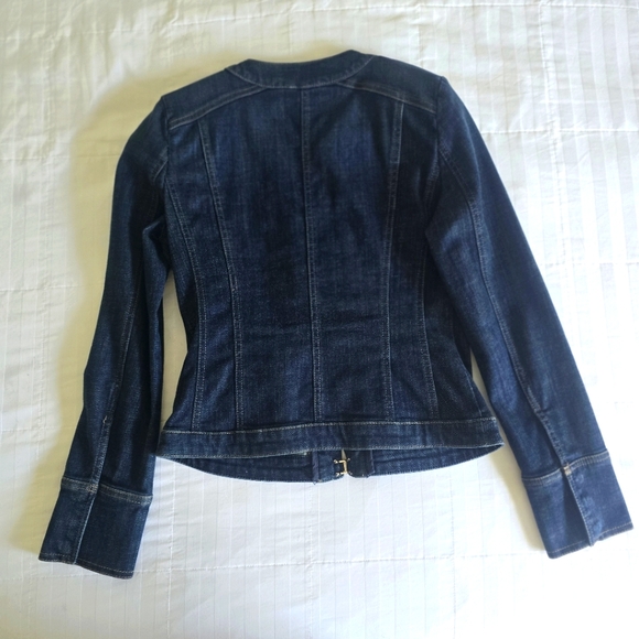 WHBM Stylist Denim Chain Jacket from White House Black Market - Picture 7 of 12